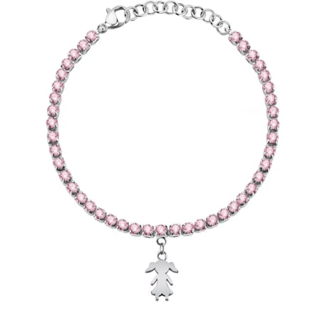 Krásný náramek s přívěskem Holčička Family LPS05ASF35 La Petite Story