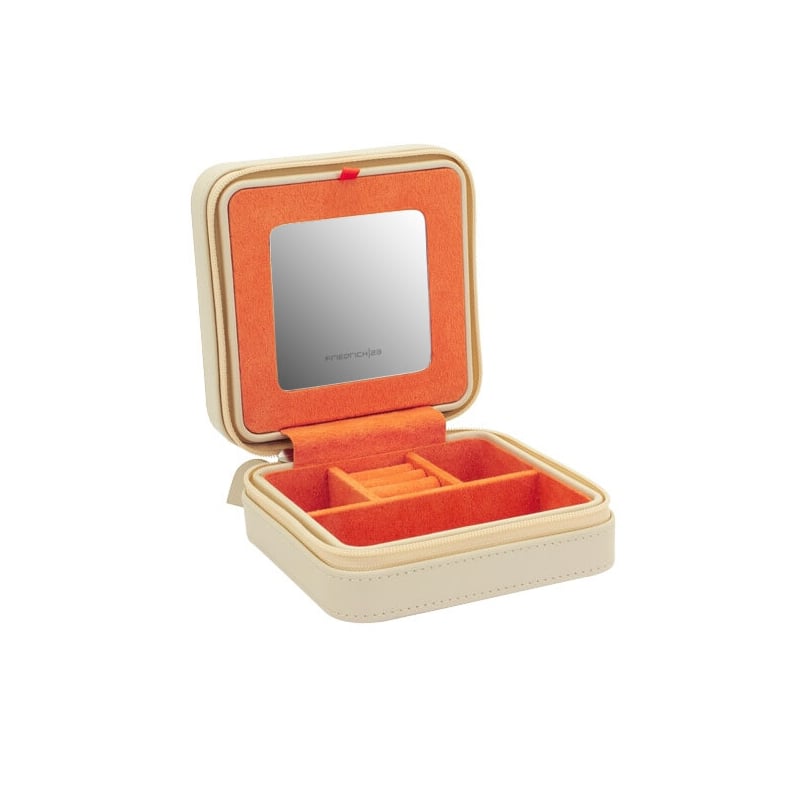 Béžová cestovní šperkovnice Boho 20134-1 Friedrich Lederwaren Béžová cestovní šperkovnice Boho 20134-1 Friedrich Lederwaren