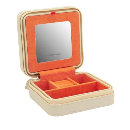 Béžová cestovní šperkovnice Boho 20134-1 Friedrich Lederwaren