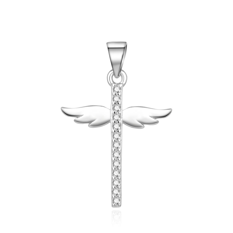 Hravý stříbrný přívěsek se zirkony AGH229 Beneto Hravý stříbrný přívěsek se zirkony AGH229 Beneto