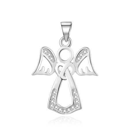 Nadčasový stříbrný přívěsek Anděl AGH234 Beneto