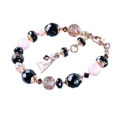 Romantický náramek Frozen Berries z perel Lampglas BX1 Lampglas