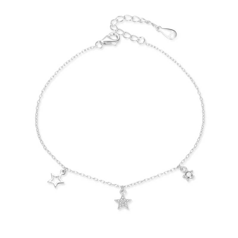 Půvabný stříbrný náramek s přívěsky B0000640 Moiss Půvabný stříbrný náramek s přívěsky B0000640 Moiss