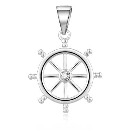 Stříbrný přívěsek Kormidlo P0001093 Moiss