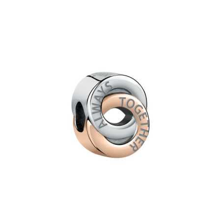 Ocelový bicolor korálek Always Together Drops SCZ1195 Morellato