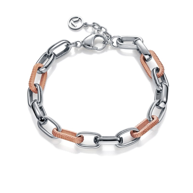 Elegantní ocelový bicolor náramek Chic 75286P01010 Viceroy Elegantní ocelový bicolor náramek Chic 75286P01010 Viceroy