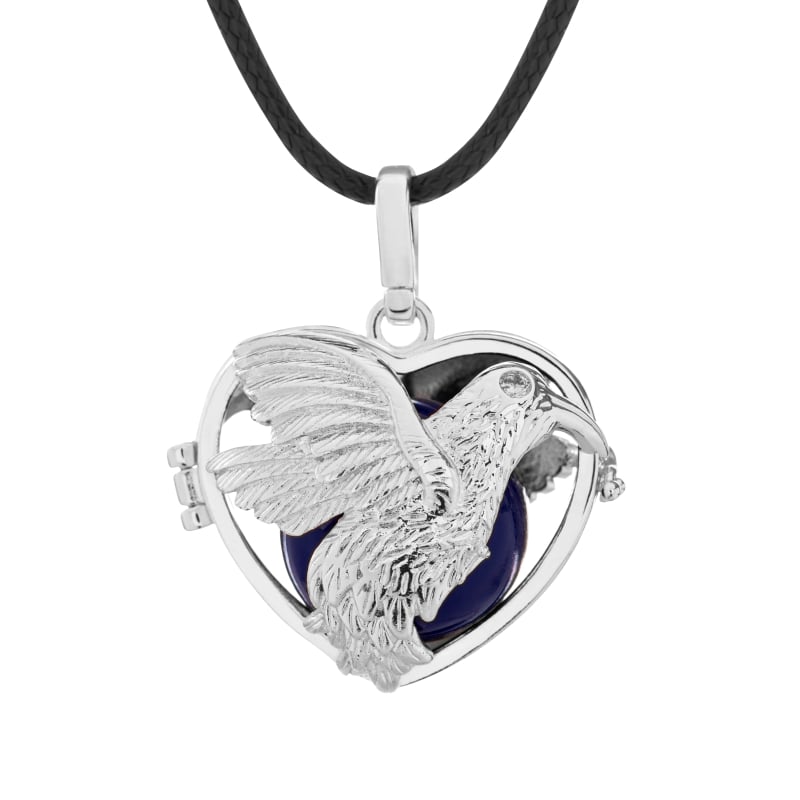 Dámský náhrdelník modrá rolnička Birds BM16 Mummy Bell