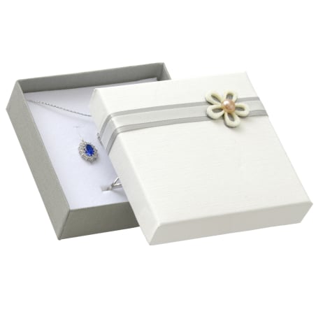Dárková krabička na šperky s kytičkou KF-5/A3 Jk Box