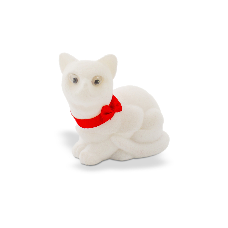 Semišová dárková krabička Kočka KDET8-W Beneto Exclusive Semišová dárková krabička Kočka KDET8-W Beneto Exclusive