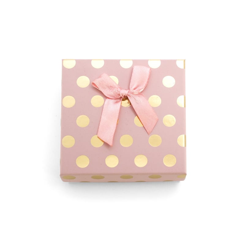 Růžová dárková krabička se zlatými puntíky KP7-9 Beneto Exclusive Růžová dárková krabička se zlatými puntíky KP7-9 Beneto Exclusive