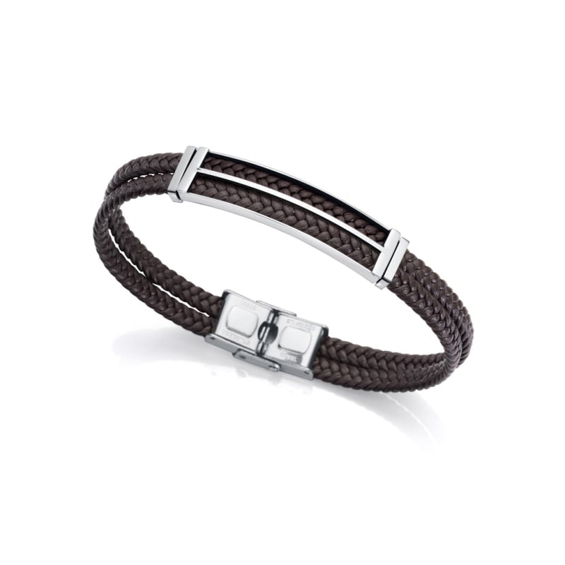 Elegantní kožený náramek Magnum 75297P01012 Viceroy