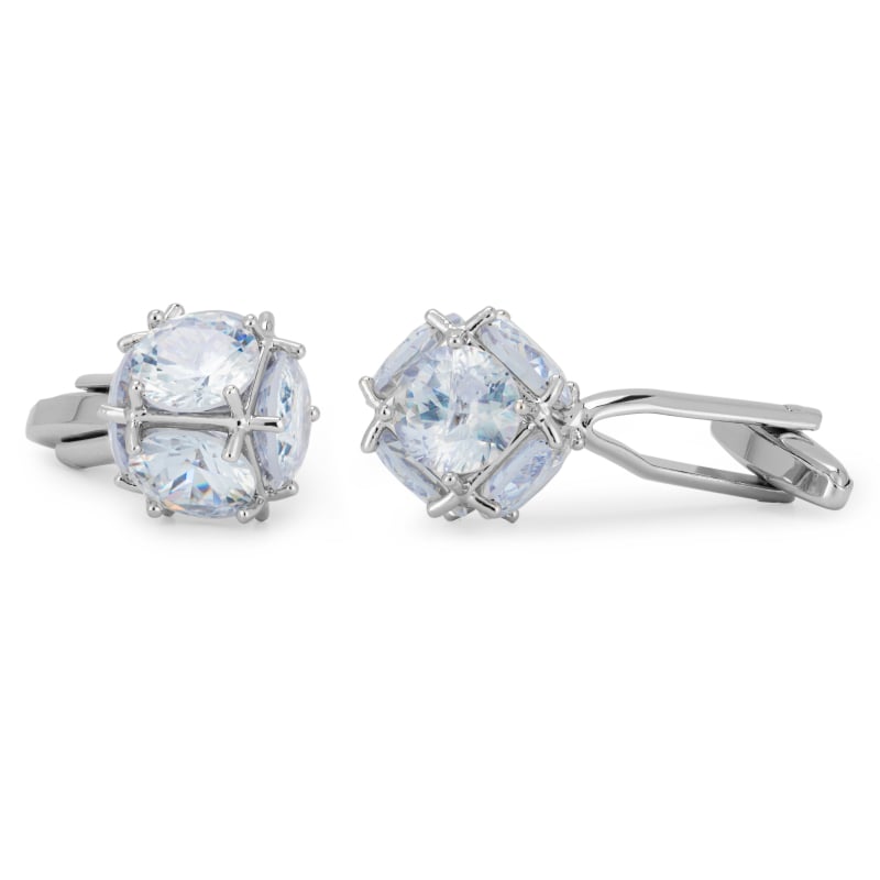 Třpytivé manžetové knoflíčky Troli