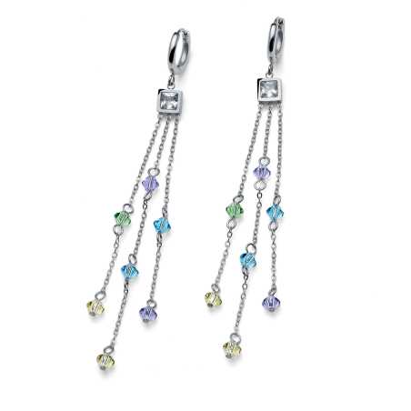 Půvabné kruhové náušnice s přívěsky Really 23017 Oliver Weber