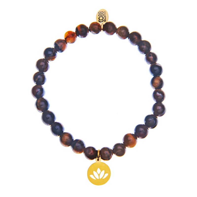 Líbivý korálkový náramek Lotosový květ 865-180-220056-0000 Co88 Líbivý korálkový náramek Lotosový květ 865-180-220056-0000 Co88