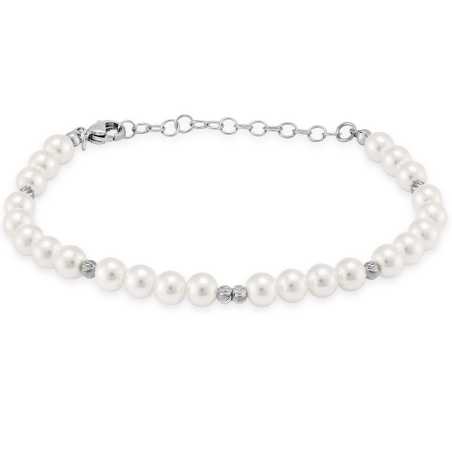 Půvabný perličkový náramek VBB0154S Troli