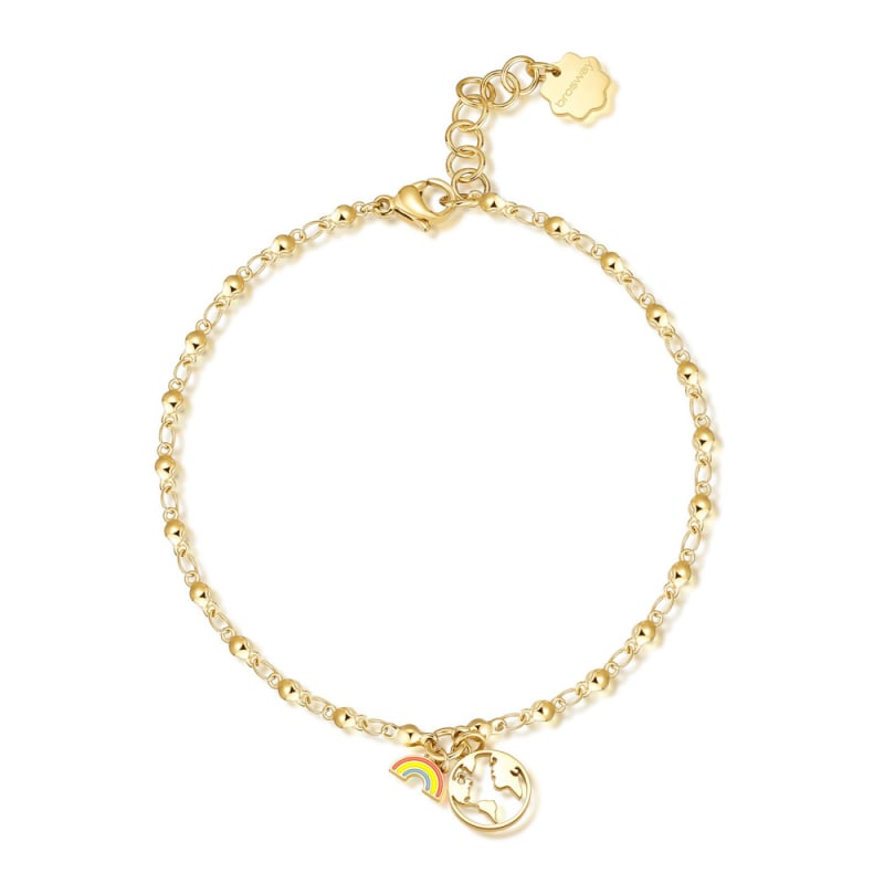 Pozlacený nákotník s přívěsky Chakra BHKA006 Brosway Pozlacený nákotník s přívěsky Chakra BHKA006 Brosway