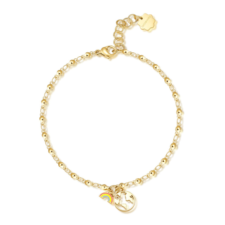 Pozlacený nákotník s přívěsky Chakra BHKA006 Brosway