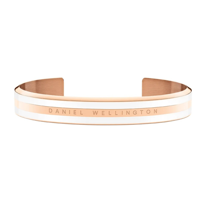 Elegantní pevný bronzový náramek Emalie Elan DW0040000 Daniel Wellington / Rozměr: S: 15,5 cm