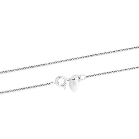 Moderní stříbrný řetízek Kostka/Venezia AGS1082 CH Beneto Exclusive / Délka: 40 cm