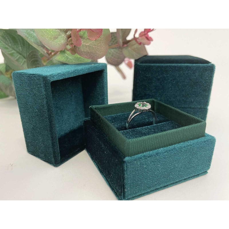 Sametová dárková krabička na prsten CA-2/A19 Jk Box Sametová dárková krabička na prsten CA-2/A19 Jk Box