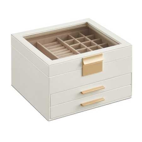 Designová bílá šperkovnice Troli Troli