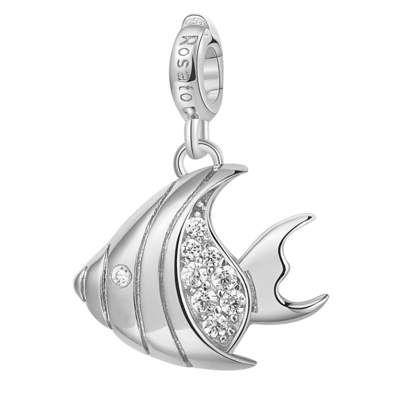 Stříbrný přívěsek Rybka Storie RZ043R Rosato Stříbrný přívěsek Rybka Storie RZ043R Rosato