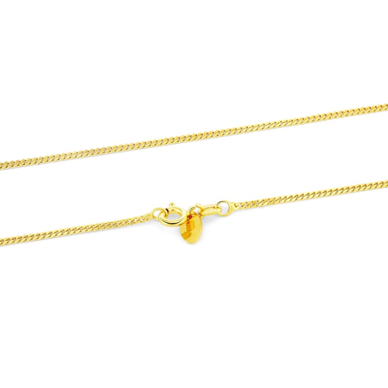 Jemný pozlacený řetízek ze stříbra Pancer Gold Beneto Exclusive / Délka: 42 cm