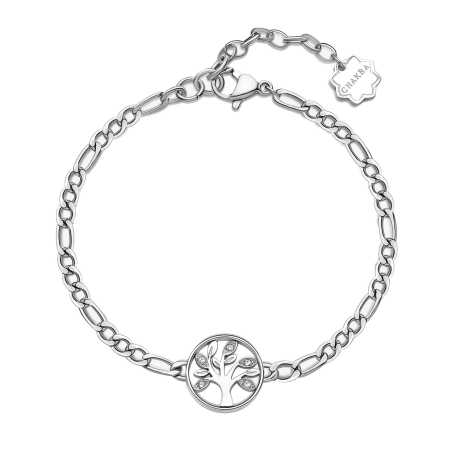 Ocelový náramek Strom života Chakra BHKB143 Brosway