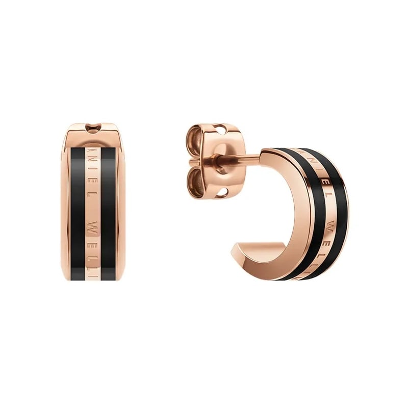 Stylové bronzové kruhy Emalie DW00400310 Daniel Wellington