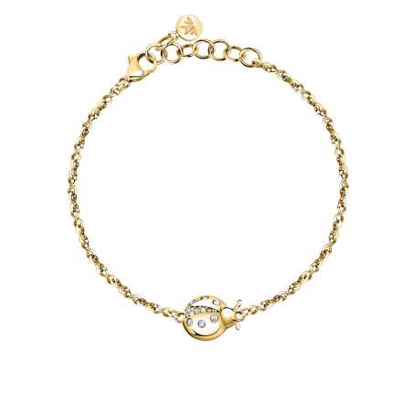 Nádherný pozlacený náramek pro štěstí Istanti SAVZ08 Morellato