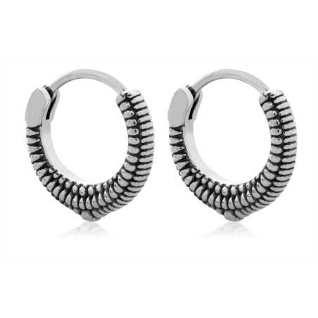 Pánské ocelové náušnice VABTGE033S Troli