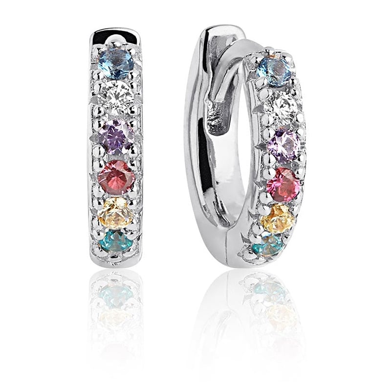 Nadčasové kruhy s kubickými zirkony Ellera SJ-E1066-CZ Sif Jakobs / Průměr: 2 cm