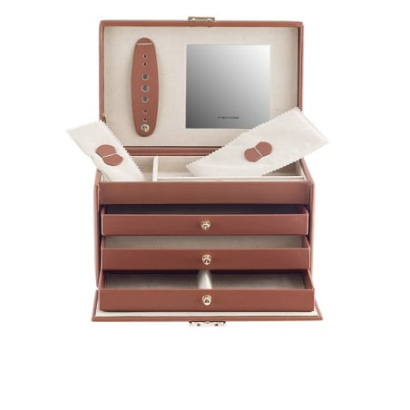Moderní hnědá šperkovnice Cordoba 26217-3 Friedrich Lederwaren
