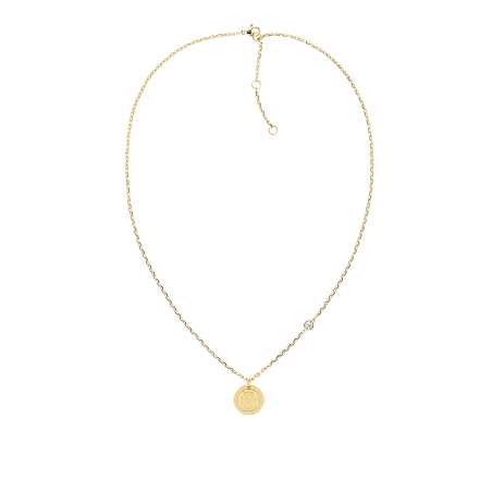 Nápaditý pozlacený náhrdelník Dust 2780699 Tommy Hilfiger