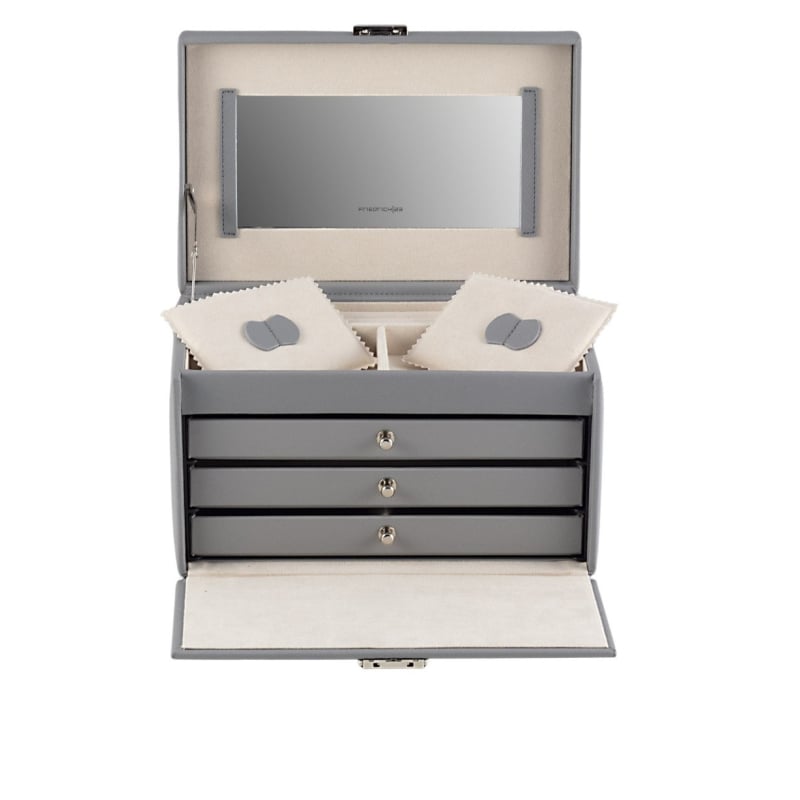 Světle šedá šperkovnice Jolie 2.0 23256-94 Friedrich Lederwaren Světle šedá šperkovnice Jolie 2.0 23256-94 Friedrich Lederwaren