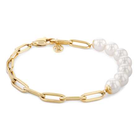 Elegantní pozlacený perlový náramek Orb Pearl 2780770 Tommy Hilfiger