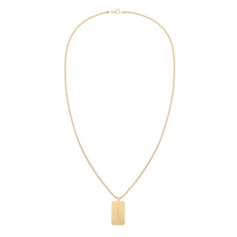 Stylový pozlacený náhrdelník 2790484 Tommy Hilfiger Stylový pozlacený náhrdelník 2790484 Tommy Hilfiger