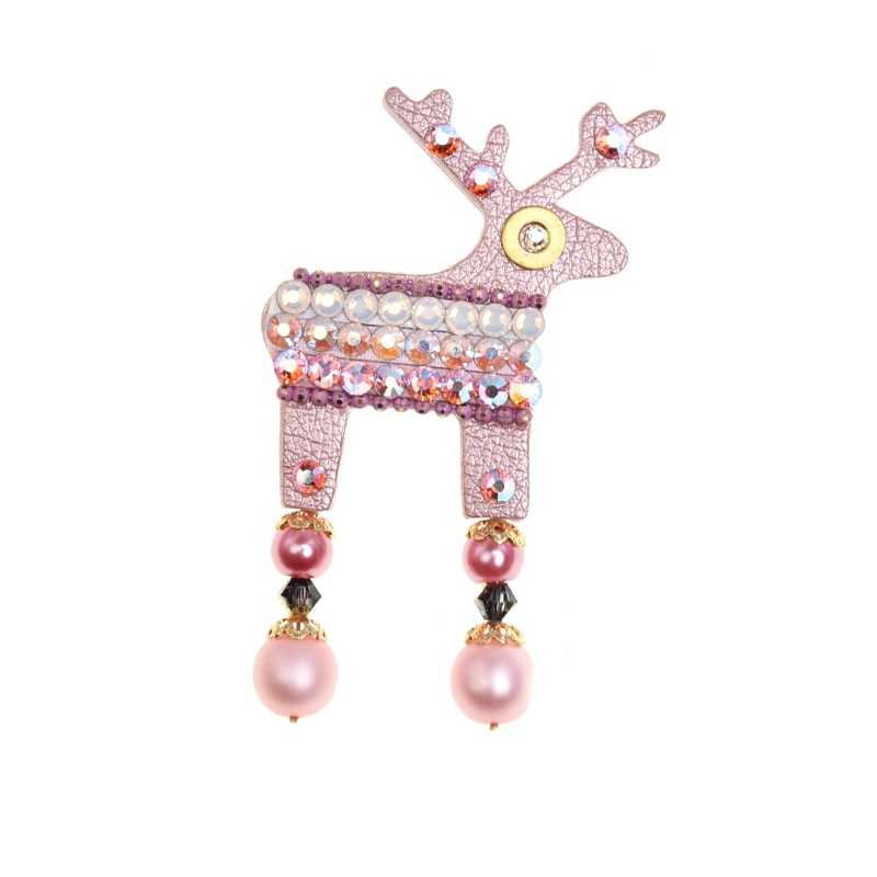 Malý jemně růžový jelínek Oliverka Deers