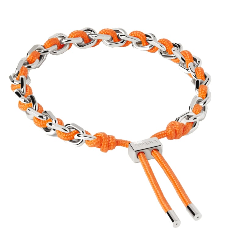 Stylový stříbrný náramek ROPES PU02-686-U Pdpaola