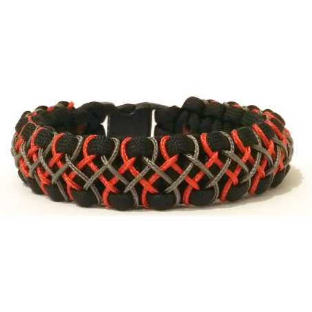 Paracord náramek Solomon výplet STGB Cordell / Rozměr: XL ( 20 - 21 cm ) - 20 - 21 cm