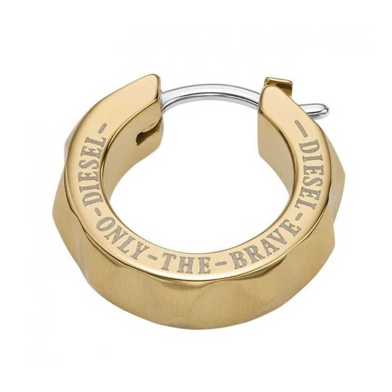 Stylová pozlacená single náušnice DX1417710 Diesel Stylová pozlacená single náušnice DX1417710 Diesel