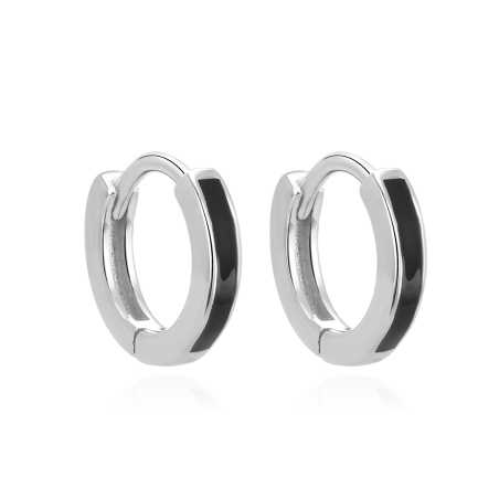 Elegantní kruhové náušnice AGUC3349 Beneto