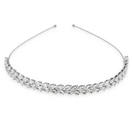 Slušivá čelenka do vlasů s krystaly Troli