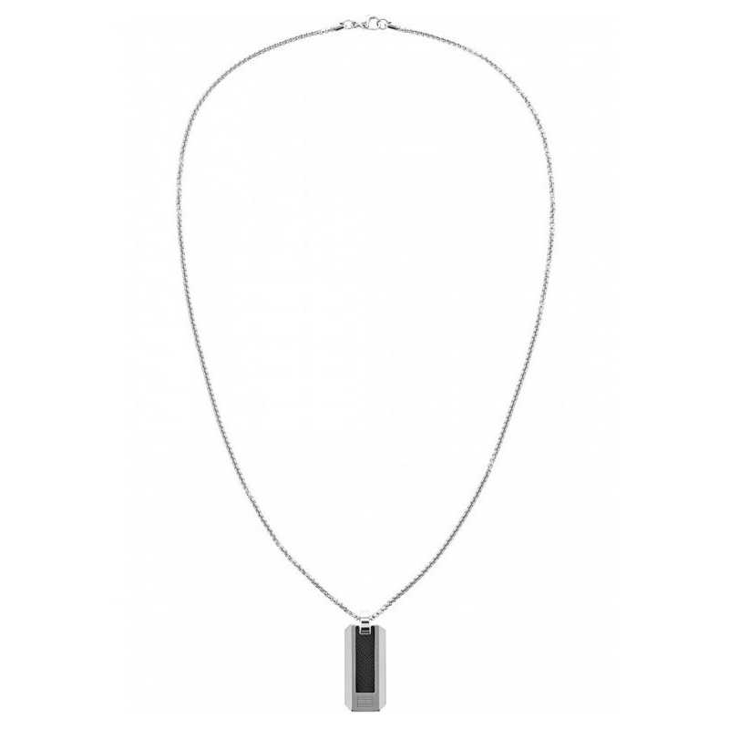 Elegantní ocelový náhrdelník s vojenskou známkou 2790354 Tommy Hilfiger Elegantní ocelový náhrdelník s vojenskou známkou 2790354 Tommy Hilfiger