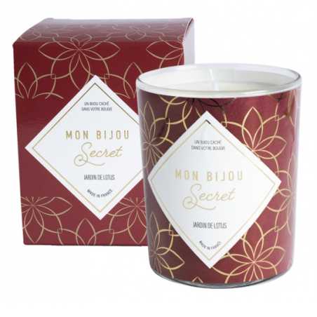 Vonná svíčka 40h se šperkem Lotosová zahrada CCOFL100 Troli