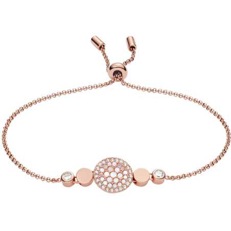 Něžný náramek v bronzové barvě JF02905791 Fossil