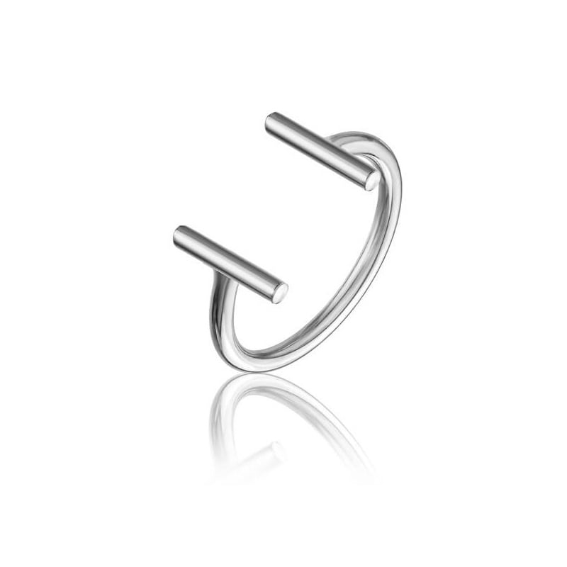 Otevřený ocelový prsten WR1002S Emily Westwood Otevřený ocelový prsten WR1002S Emily Westwood