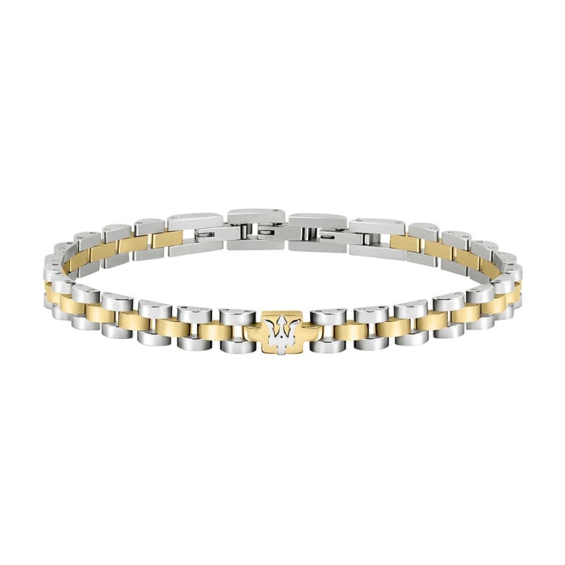 Stylový bicolor náramek Iconic JM320AST09 Maserati