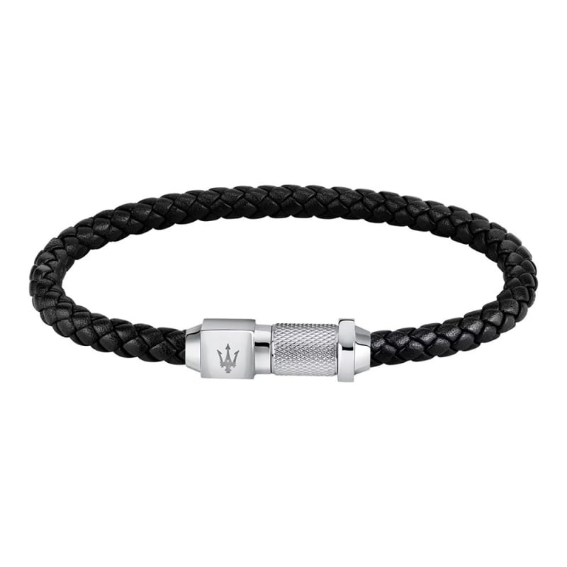 Slušivý kožený náramek Recycled Leather JM223AVE17 Maserati