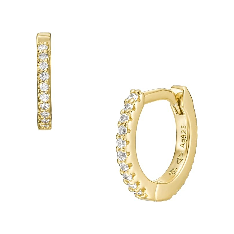 Nadčasové pozlacené kruhy All Stacked Up JFS00630710 Fossil Nadčasové pozlacené kruhy All Stacked Up JFS00630710 Fossil